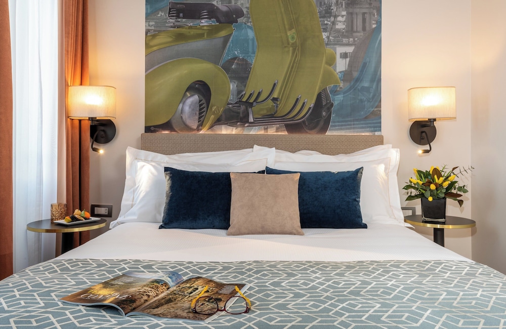 Habitación Confort del hotel Leonardo Boutique Rome Termini. Foto 5