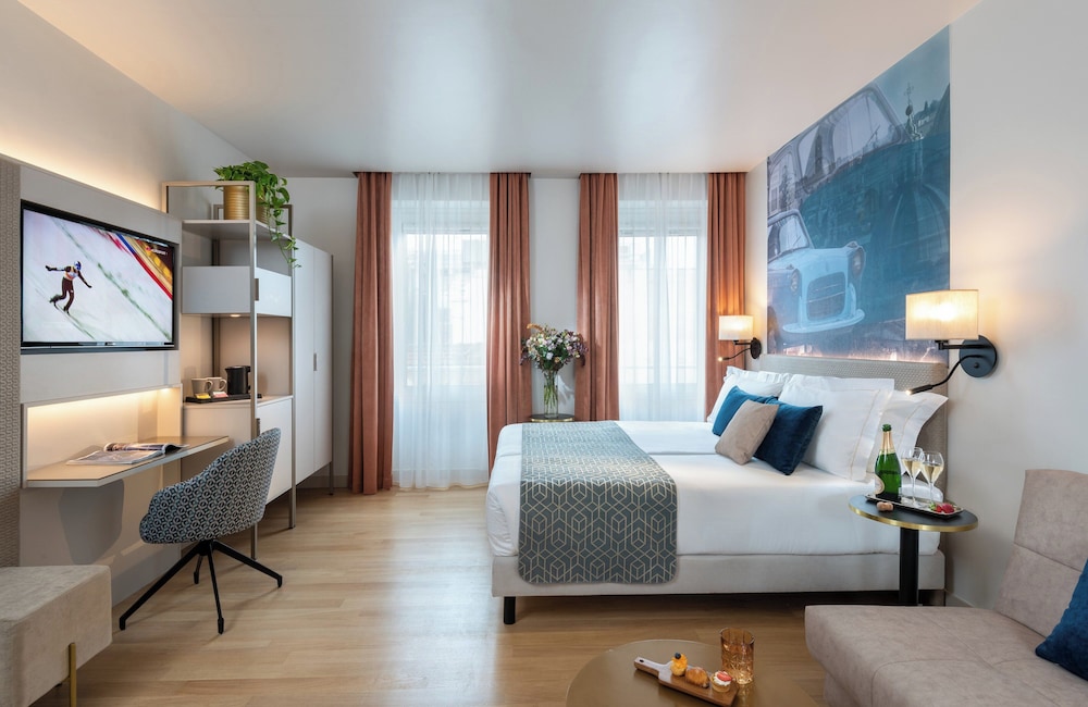 Suite junior del hotel Leonardo Boutique Rome Termini