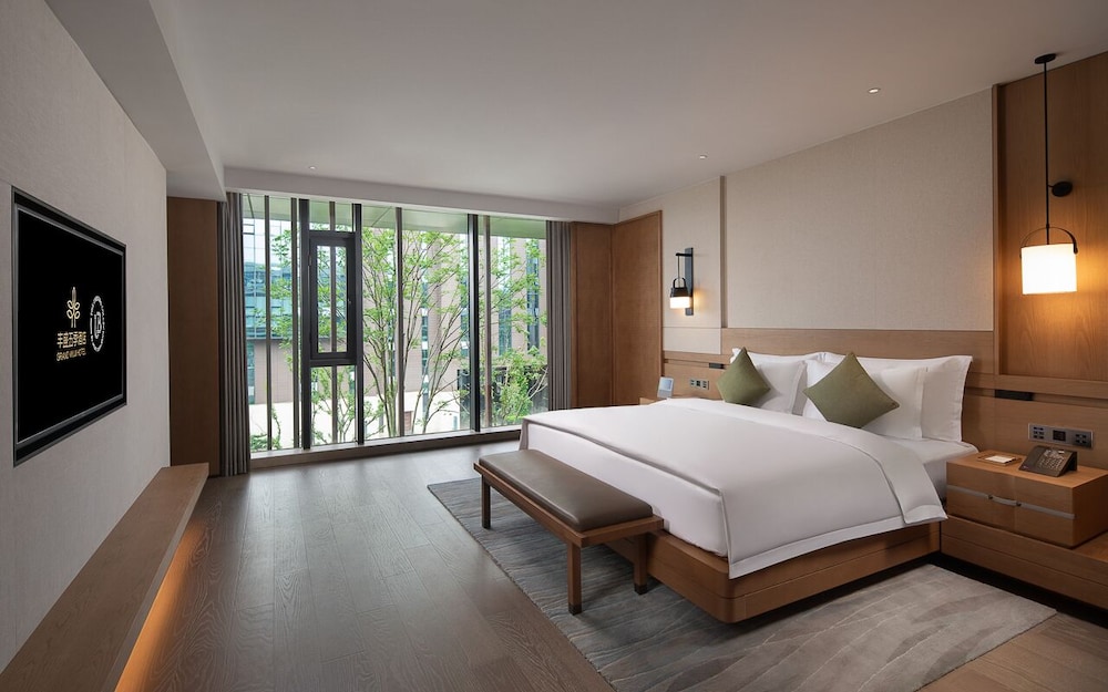 Suite Park con 1 Cama King del hotel Grand WUJI, in The Unbound Collection by Hyatt
