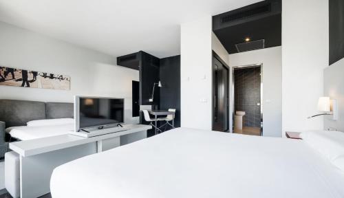 Habitación Familiar del hotel Ilunion Atrium. Foto 4