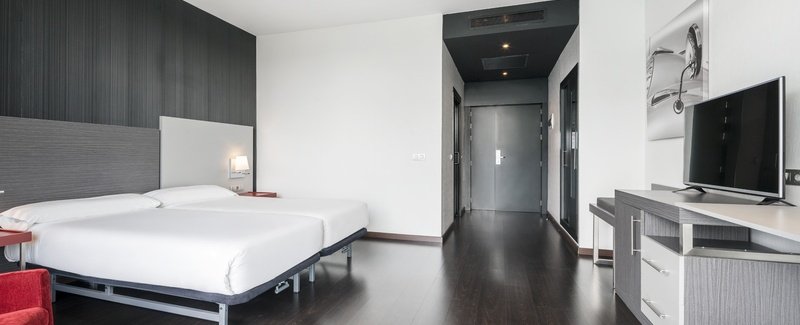 Habitación doble Accesible del hotel Ilunion Atrium