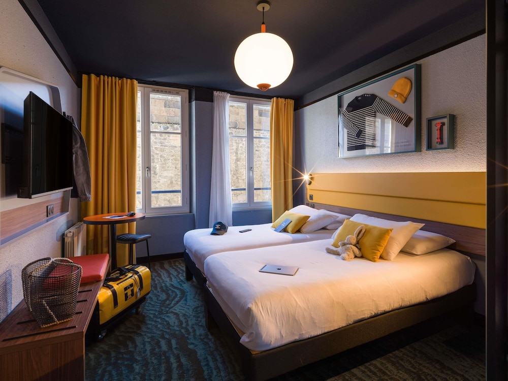 Habitación Comfort con 2 camas individuales del hotel ibis Styles Saint-Malo Centre Historique