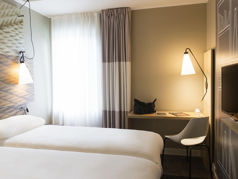 Habitación estándar con 2 camas individuales del hotel Ibis Wavre Brussels East