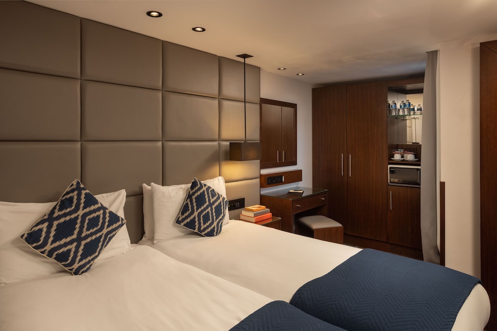 Habitación Deluxe con 2 camas individuales del hotel Montcalm Chilworth Townhouse, Paddington