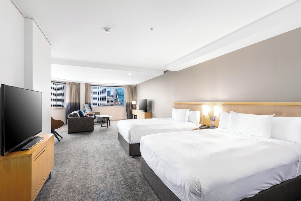 SUITE EJECUTIVA, 2 CAMAS DOBLES del hotel Novotel Sydney On Darling Harbour. Foto 1