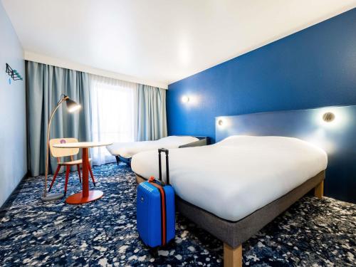 Pop Double Room with Double Sofa Bed del hotel Greet Paris 13 Porte D'Italie. Foto 3
