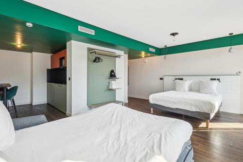 Estudio Executive con sofá cama - Cama doble del hotel and hotel All Suites Paris 13 Porte d'Italie. Foto 3