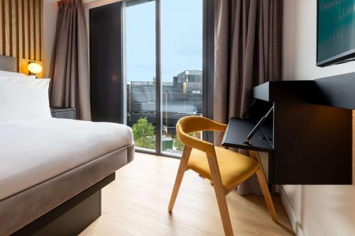 Estudio PAD del hotel YOTELPAD London Stratford. Foto 1