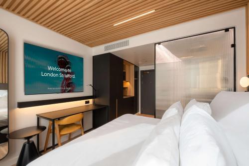 Estudio PAD del hotel YOTELPAD London Stratford. Foto 2