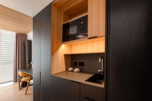 Estudio PAD del hotel YOTELPAD London Stratford. Foto 4