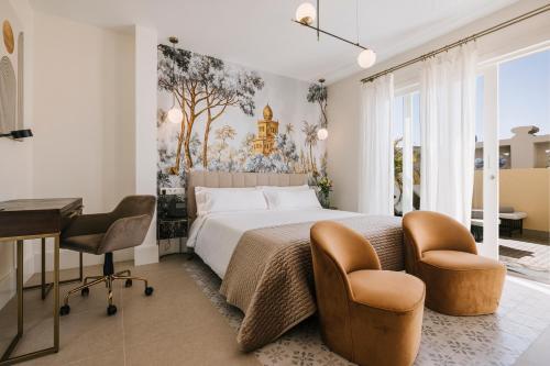 Habitación Doble Premium con terraza del hotel MASANET Emblematic Adults Only