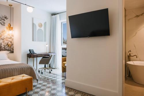 Interior Deluxe Room del hotel MASANET Emblematic Adults Only. Foto 4