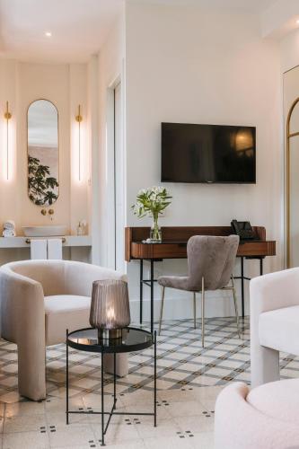 Deluxe room del hotel MASANET Emblematic Adults Only. Foto 5