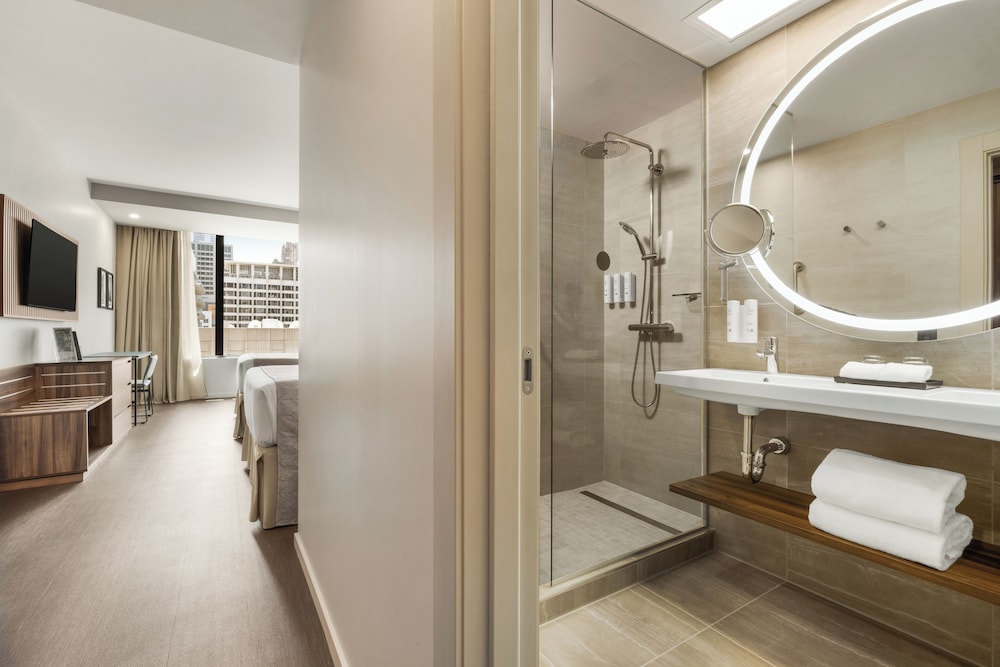 Habitación Deluxe, 2 camas de matrimonio del hotel Riu Plaza Chicago. Foto 3