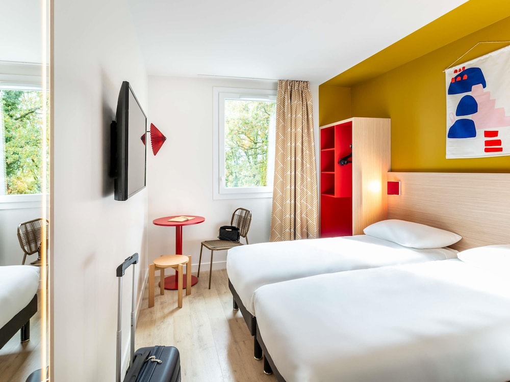Habitación Standard con 2 camas individuales del hotel Ibis Styles Prévessin Genève Aéroport