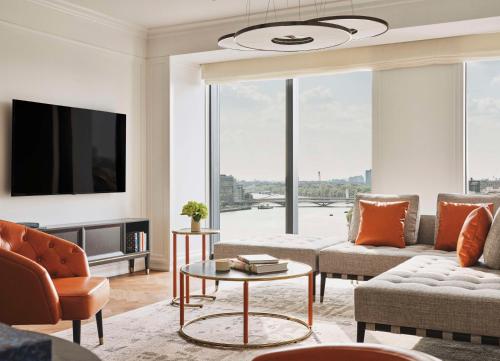 Suite Deluxe Park con vista al río del hotel Park Hyatt London River Thames