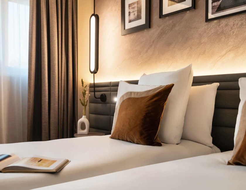 Habitación doble Superior 2 Camas individuales del hotel Novotel Paris La Défense Nanterre. Foto 3
