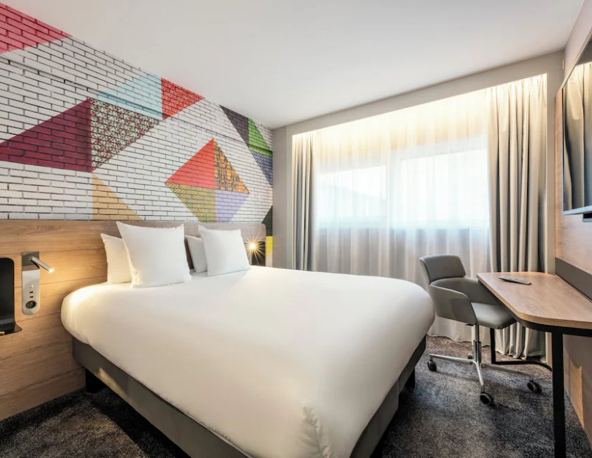 Habitación doble 1 Cama doble del hotel Novotel Paris La Défense Nanterre. Foto 1