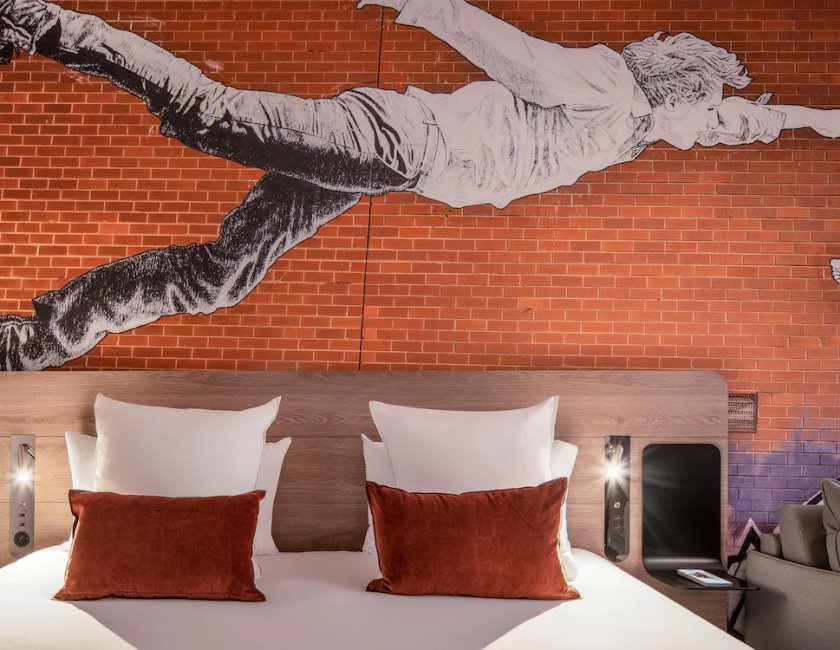 Habitación doble 1 Cama doble del hotel Novotel Paris La Défense Nanterre. Foto 3
