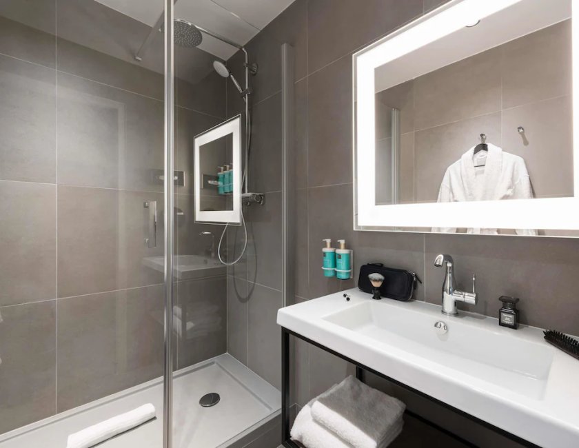 Estudio 2 Camas dobles del hotel Novotel Paris La Défense Nanterre. Foto 5