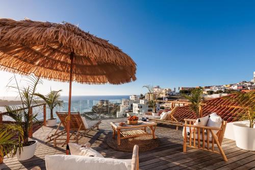 Two - storey Deluxe Apartment with shared terrace and Oceanview del hotel Bahía Luxury. Foto 7
