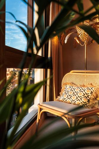 Two - storey Deluxe Apartment with shared terrace and Oceanview del hotel Bahía Luxury. Foto 10