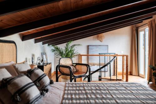 Two - storey Deluxe Apartment with shared terrace and Oceanview del hotel Bahía Luxury. Foto 24