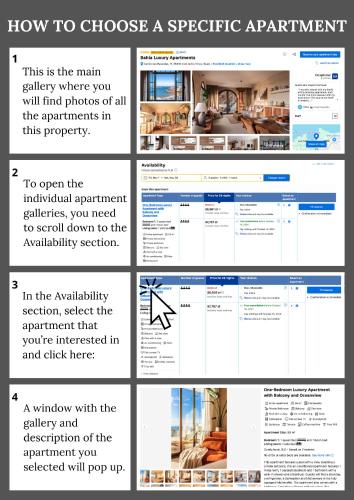 One - Bedroom Deluxe Apartment with Veranda and Ocean View del hotel Bahía Luxury. Foto 5