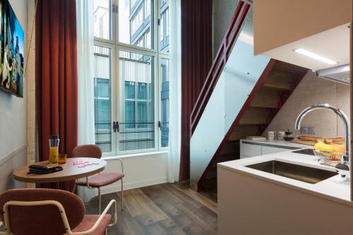 Dúplex tipo estudio Level up Plus del hotel lyf Gambetta Paris