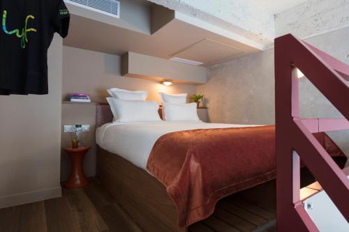 Dúplex tipo estudio Level up Plus del hotel lyf Gambetta Paris. Foto 2