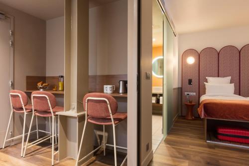 Suites con cocina compartida Two of a kind Plus del hotel lyf Gambetta Paris. Foto 1