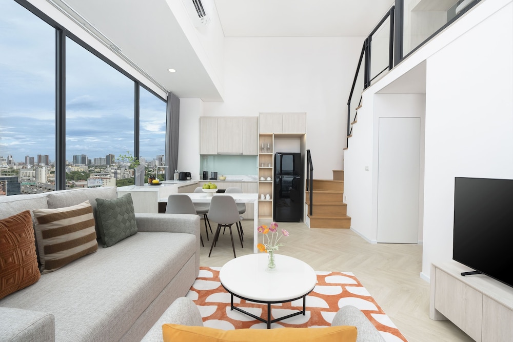 Suite Dúplex de Dos Dormitorios del hotel Cassia Rama 9 Bangkok by Banyan Group. Foto 4