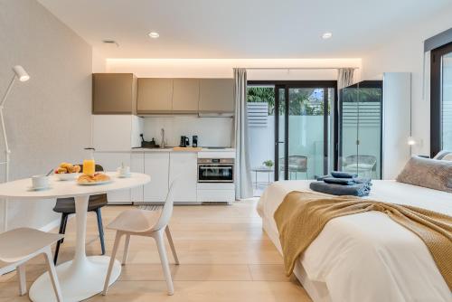 Habitación Doble del hotel La Vega de Ciudad Jardín Suites