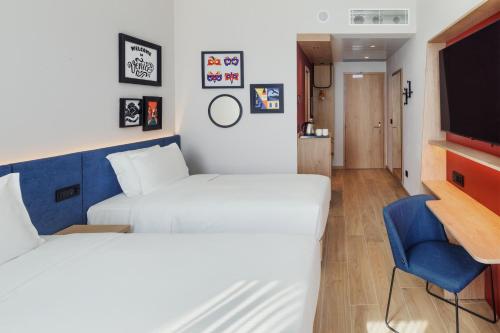 Habitación Doble - 2 camas del hotel Hampton By Hilton Venice Isola Nuova. Foto 6