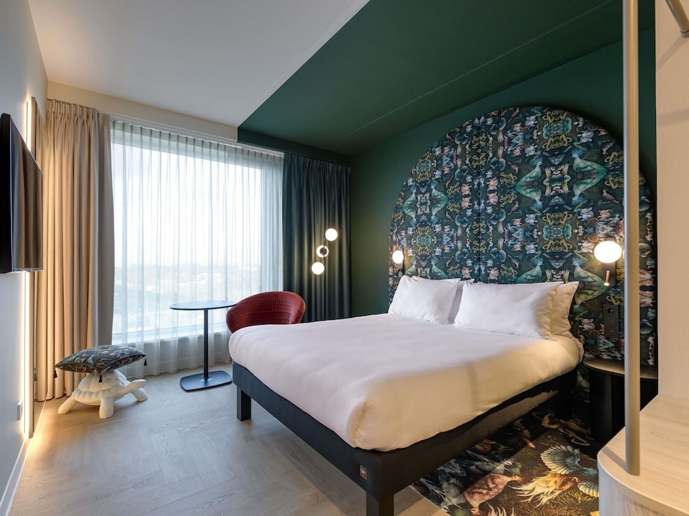 Habitación Estándar con 1 cama doble del hotel Ibis Styles Rotterdam Ahoy
