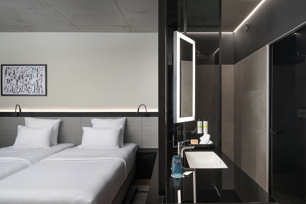 Habitación doble 2 Camas individuales del hotel Pullman Zagreb. Foto 1
