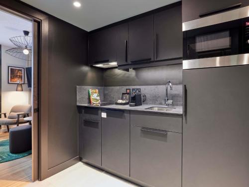 Estudio con cama doble del hotel Adagio London City East