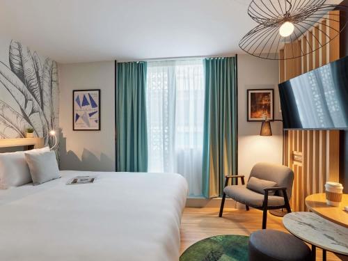 Estudio con cama doble del hotel Adagio London City East. Foto 6