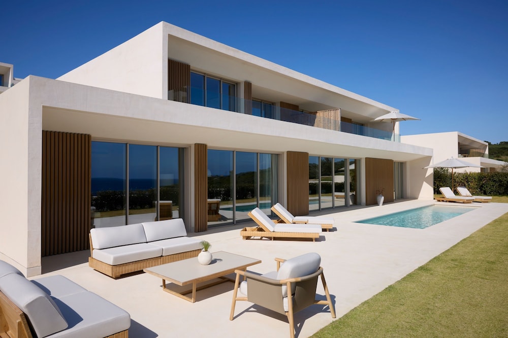 VILLA LEVANTE (600 m²): 4 dorm., 4 camas king size, vistas al mar/golf, 2 piscinas y cocina del hotel Fairmont La Hacienda Costa Del Sol. Foto 22