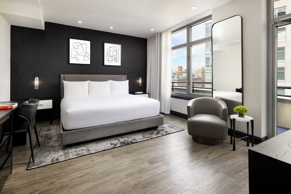 Estudio, terraza (NY) del hotel ArtHouse Hotel New York City. Foto 2