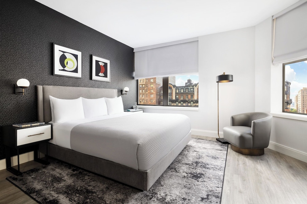 Habitación Deluxe, 1 cama de matrimonio grande (Broadway View) del hotel ArtHouse Hotel New York City