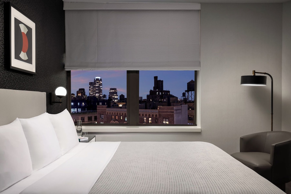 Habitación Deluxe, 1 cama de matrimonio grande (Broadway View) del hotel ArtHouse Hotel New York City. Foto 1