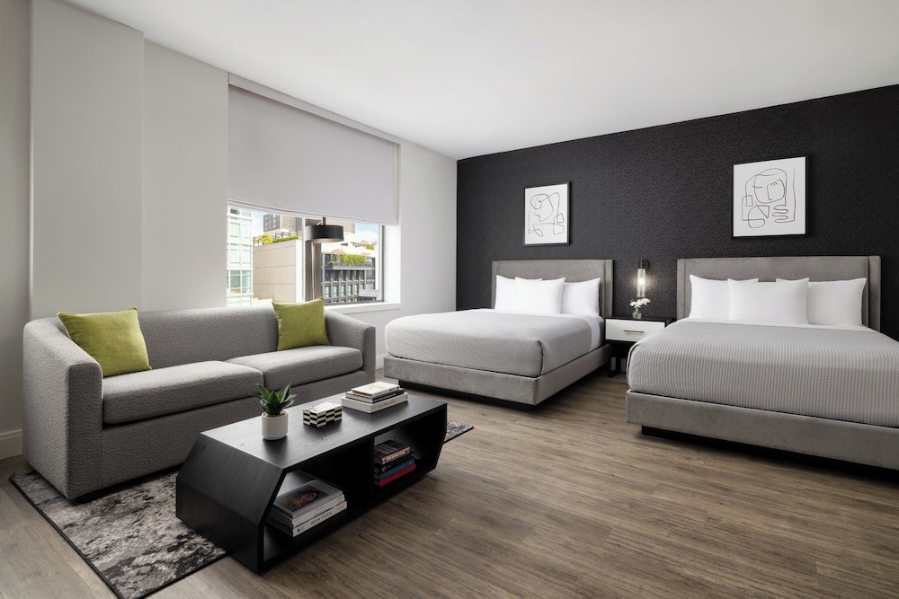 Suite junior, 2 camas de matrimonio del hotel ArtHouse Hotel New York City