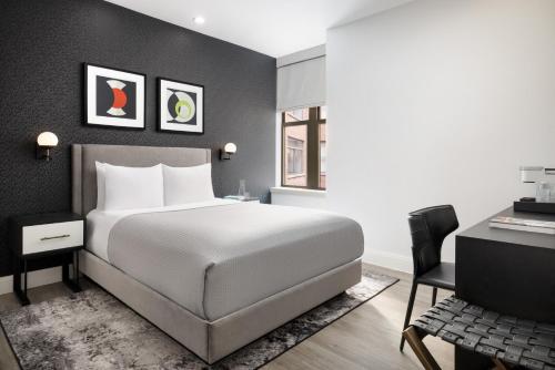 Habitación Doble Superior - 1 cama grande del hotel ArtHouse Hotel New York City