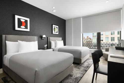 Habitación Doble del hotel ArtHouse Hotel New York City. Foto 1