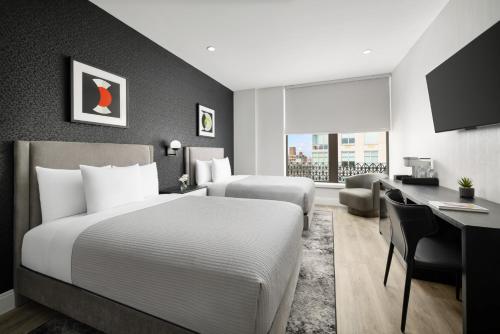 Habitación Doble del hotel ArtHouse Hotel New York City. Foto 2