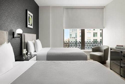 Habitación Doble del hotel ArtHouse Hotel New York City. Foto 3