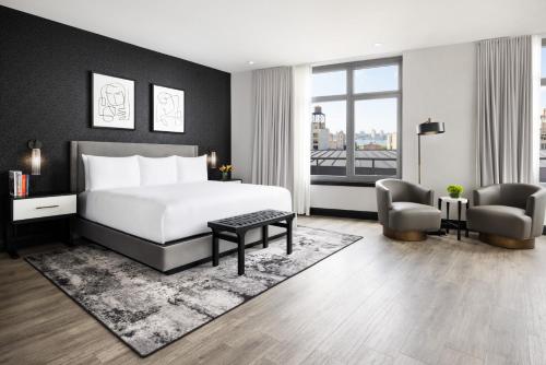 Estudio NY con terraza del hotel ArtHouse Hotel New York City. Foto 5