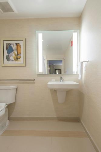 Habitación con cama extragrande del hotel Fairfield Inn & Suites by Marriott New York Queens/Fresh Meadows. Foto 3