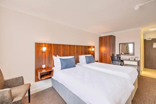 Habitación Doble Estándar - 2 camas del hotel Palms & Retreat By Palette London Romford